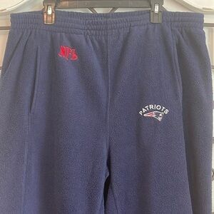 NFL APPAREL PATRIOTS SWEATPANTS NAVY BLUE SIZE EXTRA LARGE